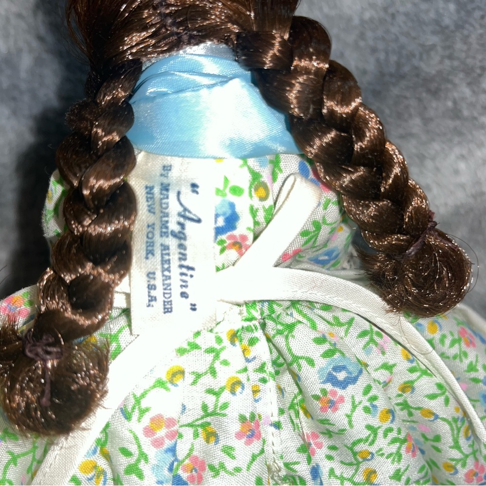 NIB Vintage 1970's Madame Alexander Doll 8” Argentine Argentina 571 w/box - Picture 6 of 9